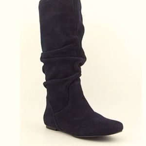 Steve Madden Tianna Suede Boots Black sz 6.5